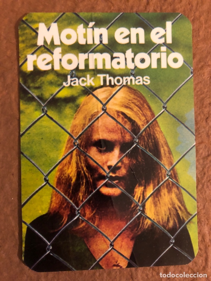 Coleccionismo Calendarios: MOT&Iacute;N EN EL REFORMATORIO. JACK THOMAS (EDICIONES MART&Iacute;NEZ ROCA). CALENDARIO PUBLICITARIO 1978.
