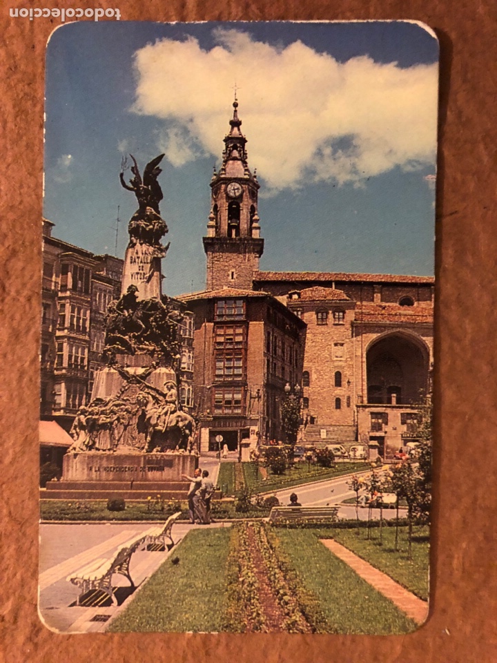 Sammeln von Kalendern: LA VIRGEN BLANCA (VITORIA). CALENDARIO PUBLICITARIO DE 1982. DIPUTACI&Oacute;N FORAL DE ALAVA. 6 x 9,5 Cms.