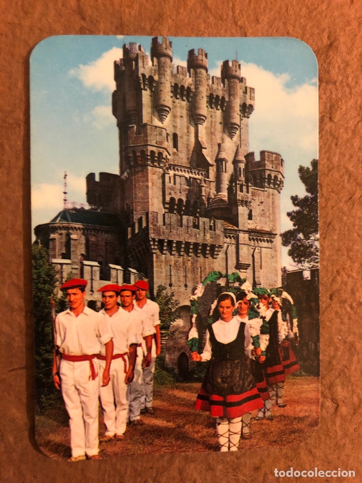 Coleccionismo calendarios: N&deg; 107 VIZCAYA: CASTILLO DE BUTR&Oacute;N. CALENDARIO DEL A&Ntilde;O 1978. SIN PUBLICIDAD. 6,8 x 9,8 Cms.