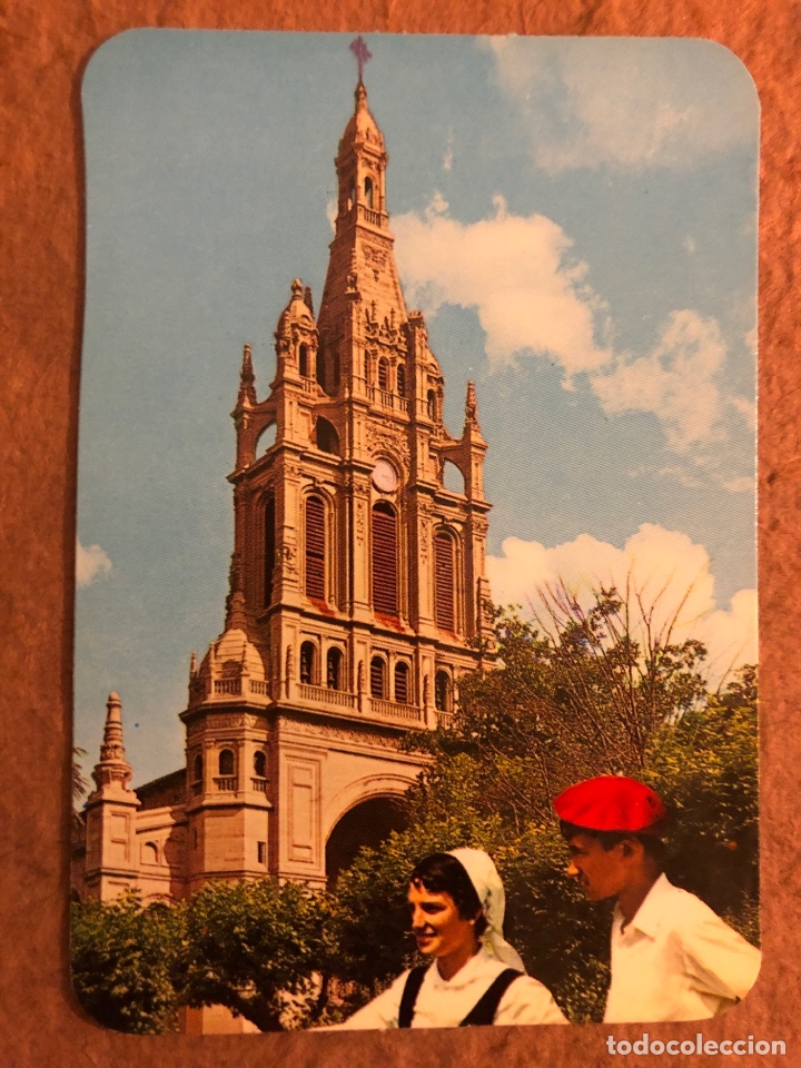 Collectables Calendars: N&deg; 106 BILBAO: BAS&Iacute;LICA DE NTRA. SRA. DE BEGO&Ntilde;A. CALENDARIO PUBLICITARIO DE 1976. GR&Aacute;FICAS RECORD