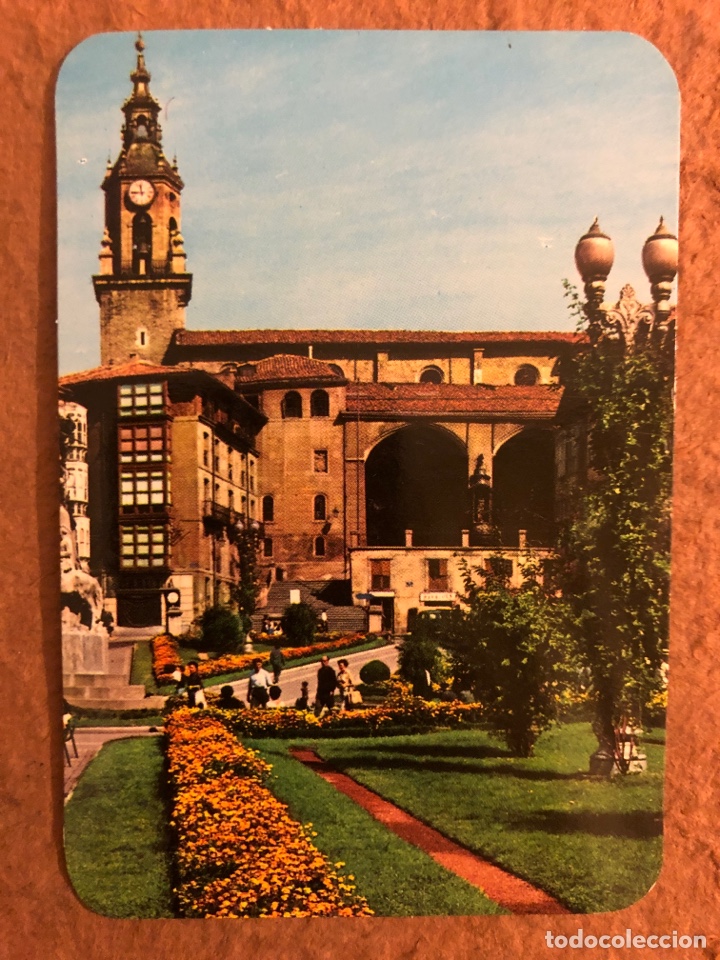 Sammeln von Kalendern: N&deg; 7 VITORIA. CALENDARIO DEL A&Ntilde;O 1975. SIN PUBLICIDAD. 6,8 x 9,8 Cms.