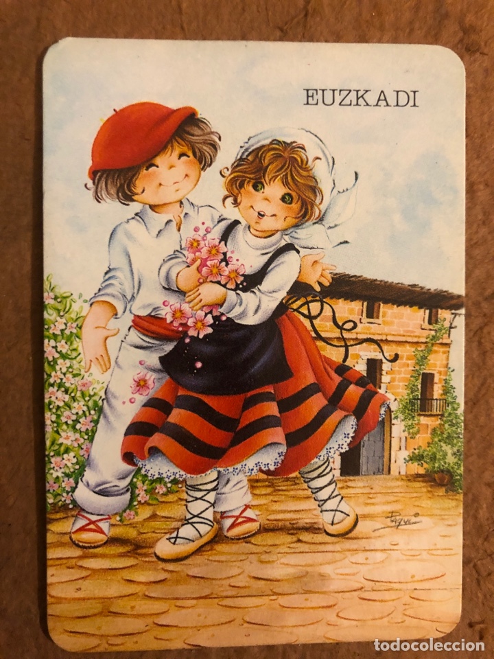 Sammeln von Kalendern: EUZKADI. CALENDARIO PUBLICITARIO DEL A&Ntilde;O 1984. RADIADORES JOS&Eacute; (BILBAO). 6,7 x 9,7 Cms.