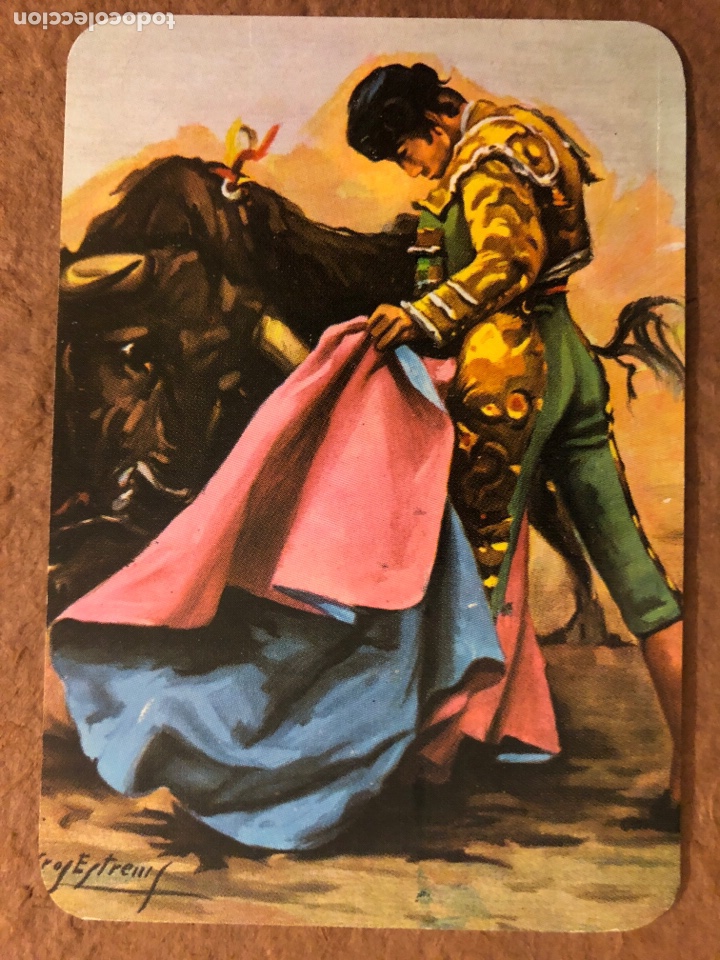 Sammeln von Kalendern: CALENDARIO TAURINO PUBLICITARIO DE 1984. FERRETER&Iacute;A LA LLAVE (LAREDO). 6,7 x 9,7 Cms