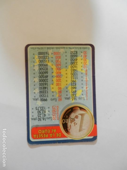 Collezionismo Calendari: CALENDARIO A&Ntilde;O 1999 - DE LA PESETA AL EURO.
