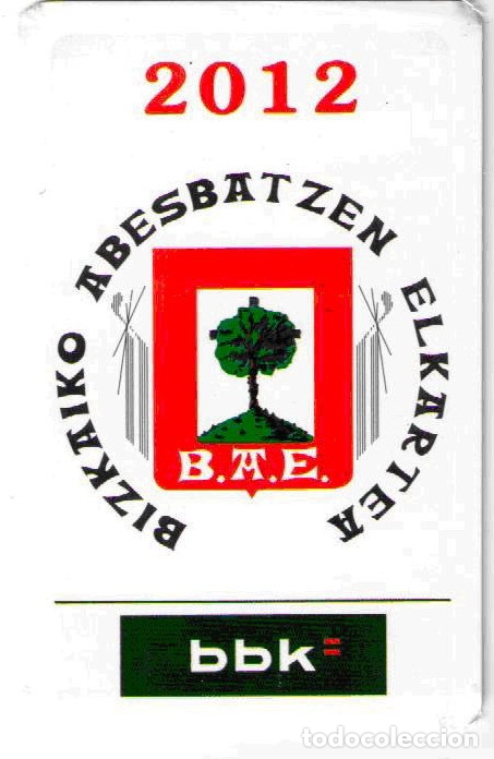 Sammeln von Kalendern: CALENDARIO B.A.E 2012 BBK