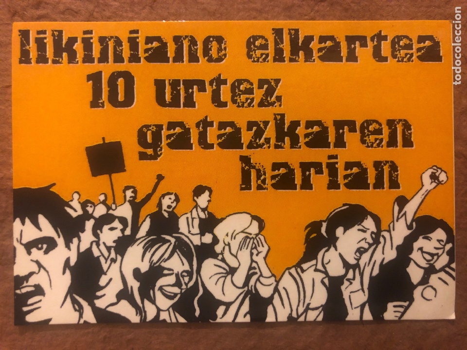 Collectables Calendars: LIKINIANO ELKARTEA, 20 URTE GARAZKAREN HARIAN. CALENDARIO DEL A&Ntilde;O 2003. 6,5 x 9,5 Cms.