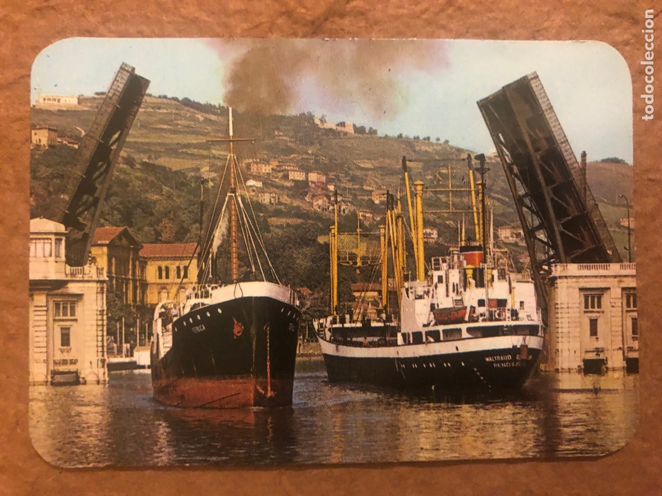Sammeln von Kalendern: N&deg; 75 BILBAO: PUENTE BASCULANTE DEL GENERAL&Iacute;SIMO. CALENDARIO PUBLICITARIO DE 1975. GAME ELECTRODOM&Eacute;S