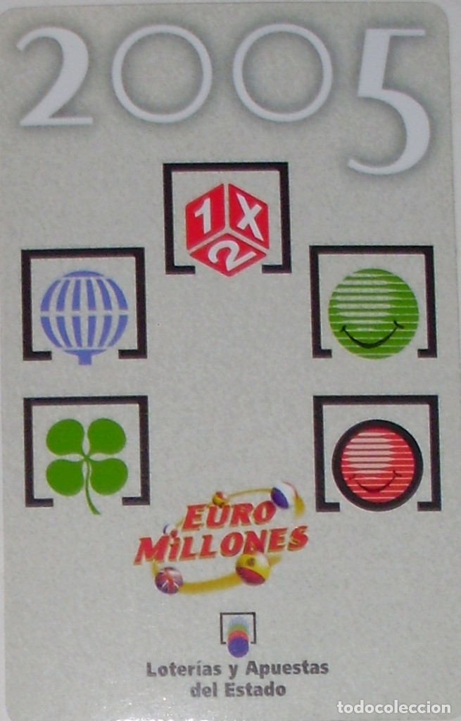 Colecionismo Calend&aacute;rios: CALENDARIO LOTERIA NACIONAL 2005