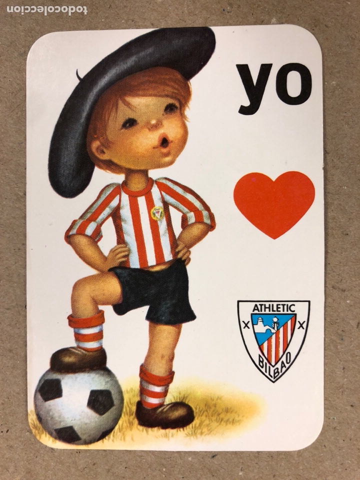 Sammeln von Kalendern: YO AMO AL ATHLETIC CLUB DE BILBAO. CALENDARIO PUBLICITARIO DE 1985. BAR TOKI-ONA (SANTUTXU).