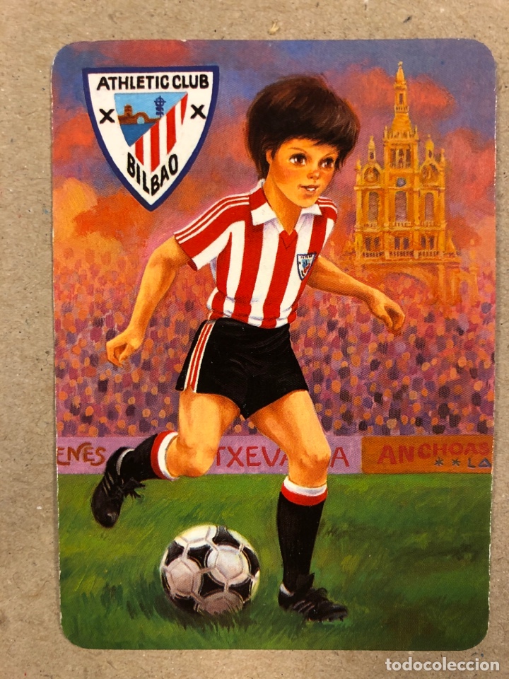 Collectables Calendars: ATHLETIC CLUB DIBUJO. CALENDARIO PUBLICITARIO DEL A&Ntilde;O 1992. PUBLI: DONOSTI ROCK (SAN SEBASTI&Aacute;N).