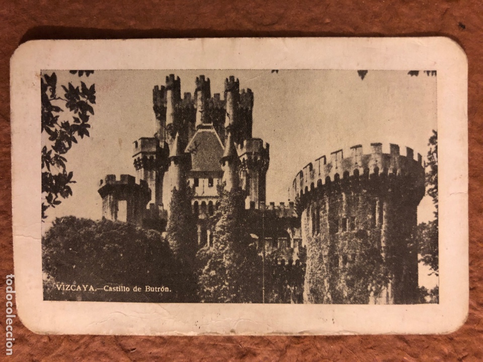 Sammeln von Kalendern: VIZCAYA. - CASTILLO DE BUTR&Oacute;N. CALENDARIO DEL A&Ntilde;O 1964. 6,4 x 9,9 Cms. SIN PUBLICIDAD.