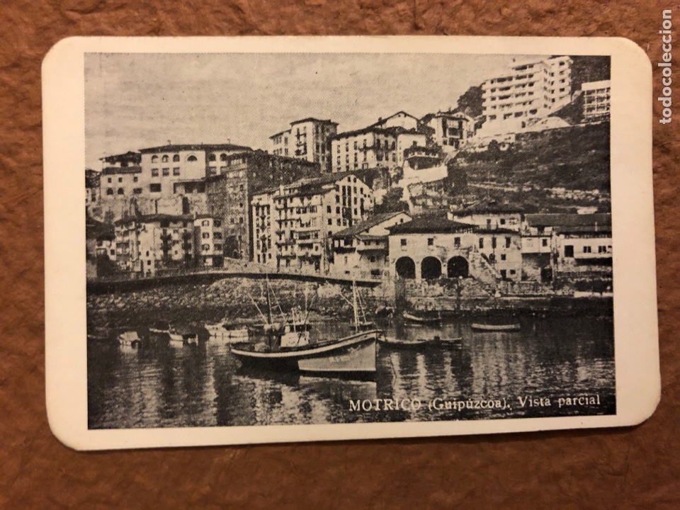 Sammeln von Kalendern: MOTRICO (VIZCAYA), VISTA PARCIAL. CALENDARIO DEL A&Ntilde;O 1968. SIN PUBLICIDAD. 6,3 x 9,9 Cms.