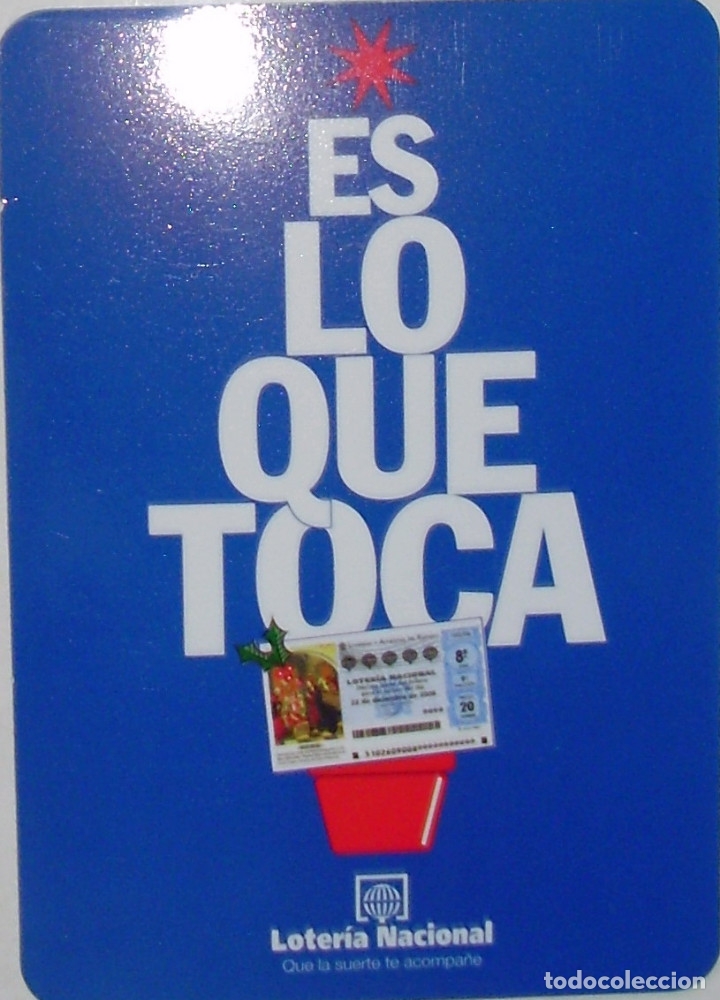 Sammeln von Kalendern: CALENDARIO LOTERIA NACIONAL 2007