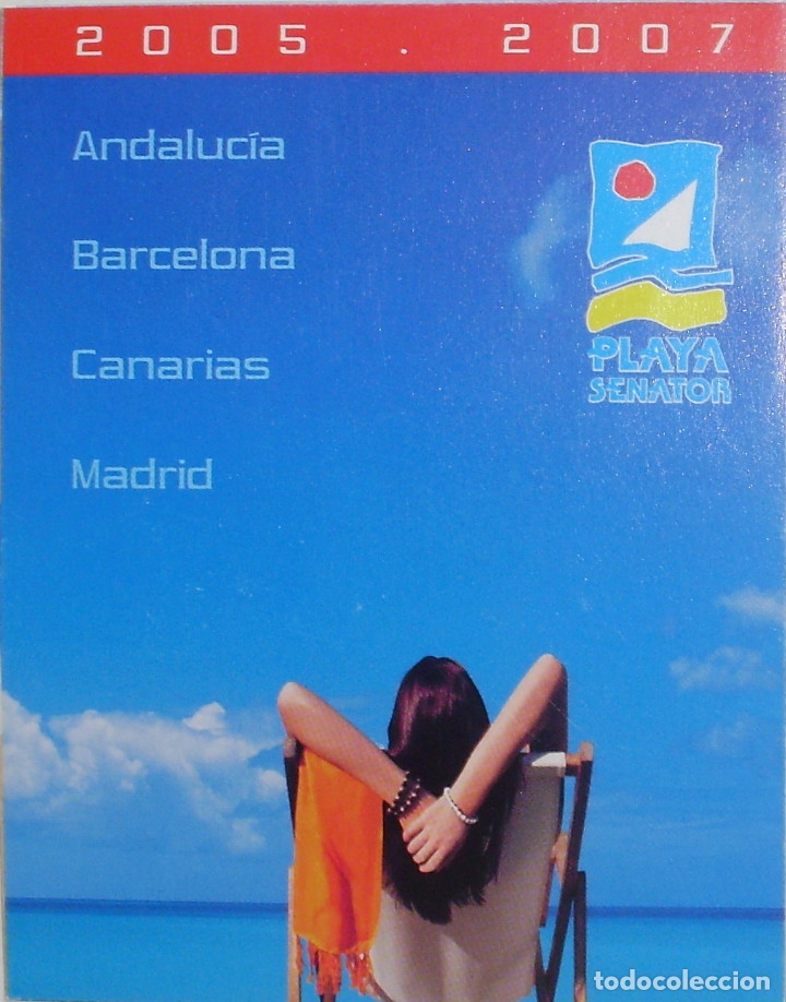 Sammeln von Kalendern: CALENDARIO PLAYA SENATOR 2005-2007 TRIPTICO