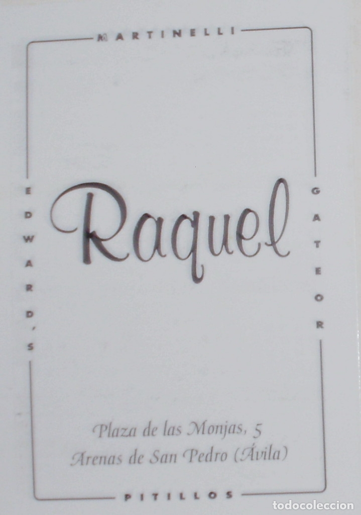 Coleccionismo Calendarios: CALENDARIO ZAPATERIA RAQUEL 2006