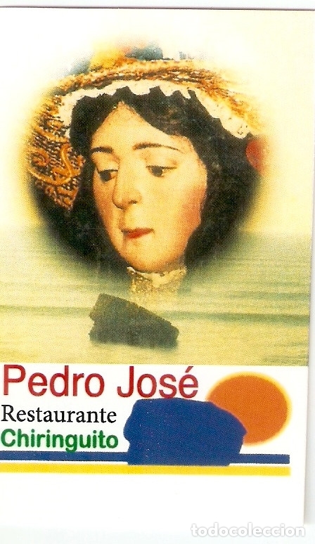 Coleccionismo Calendarios: CALENDARIO RESTAURANTE PEDRO JOSE 2018