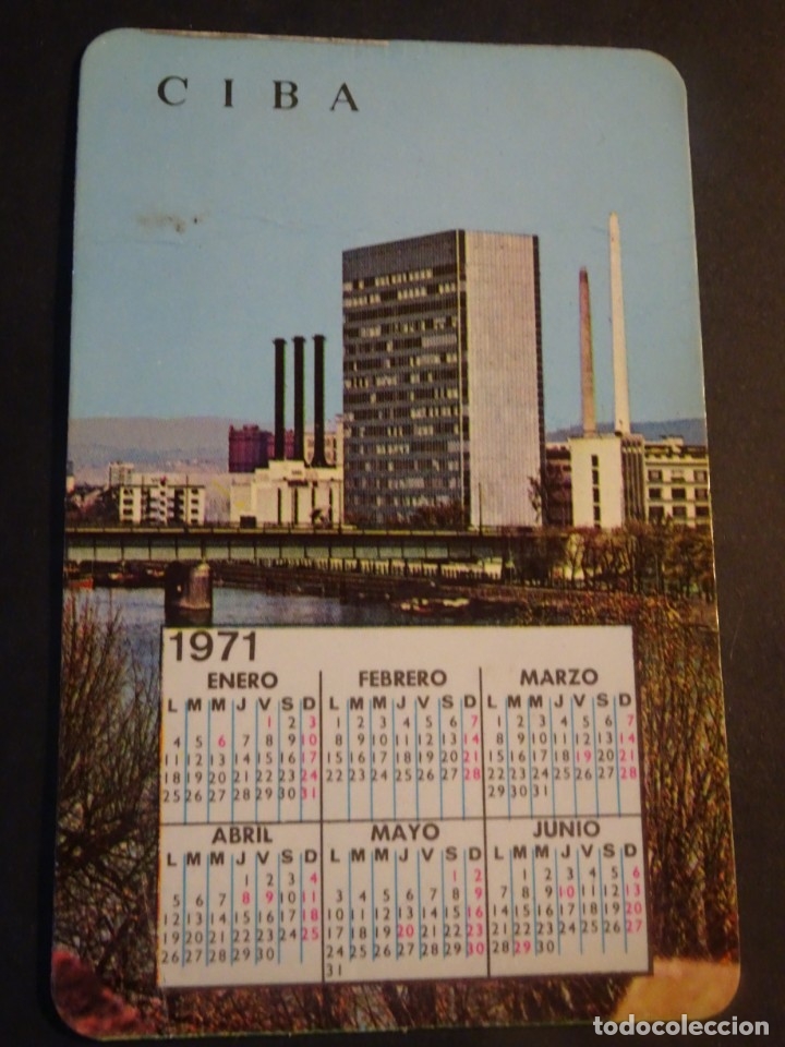 Coleccionismo calendarios: ANTIGUO CALENDARIO PUBLICIDAD MEDICAMENTOS , A&Ntilde;O 1971, VER FOTOS