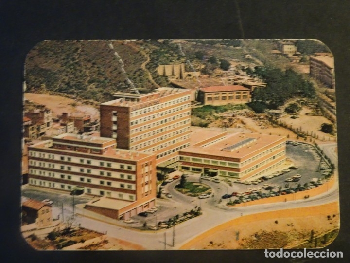 Coleccionismo calendarios: ANTIGUO CALENDARIO PUBLICIDAD HOSPITAL , A&Ntilde;O 1974, VER FOTOS