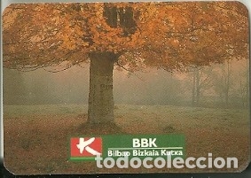 Coleccionismo calendarios: CALENDARIO PUBLICITARIO. BBK. BILBAO BIZKAIA KUTXA. CAJA. BANCO. A&Ntilde;O 1995