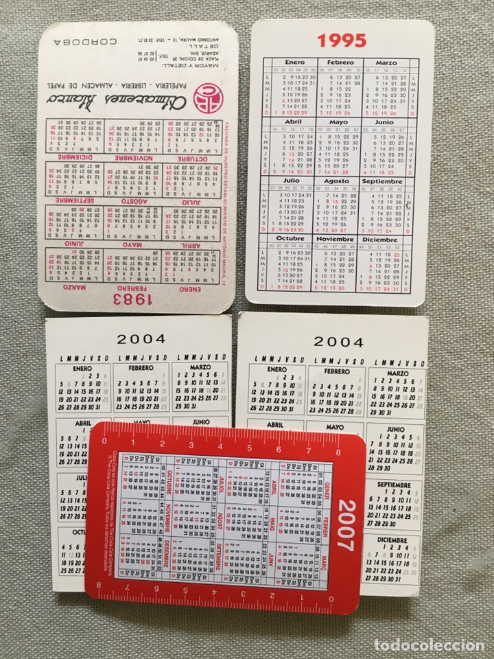 Coleccionismo calendarios: Calendarios varios a&ntilde;os - Foto 2