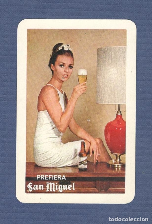 Coleccionismo Calendarios: CALENDARIO DE BOLSILLO FOURNIER A&Ntilde;O 1967 - CERVEZA SAN MIGUEL