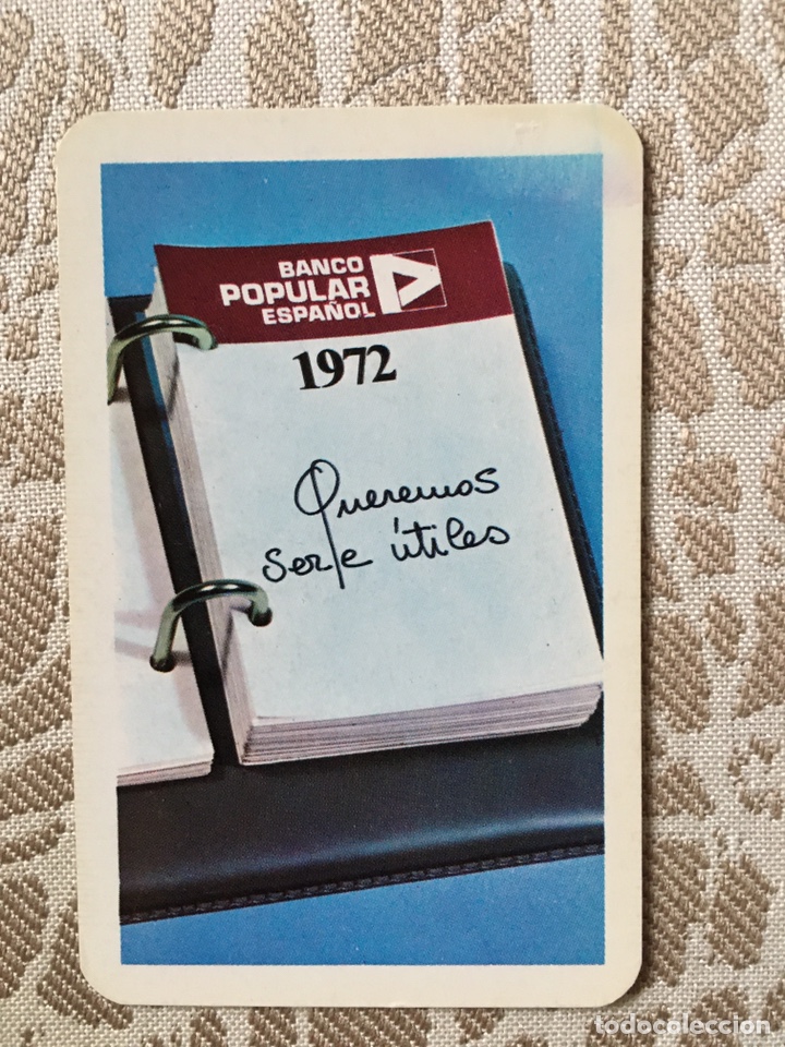 Coleccionismo Calendarios: Calendario fournier 1972