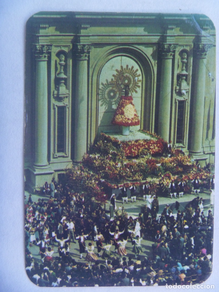 Coleccionismo Calendarios: CALENDARIO BOLSILLO 1970 : OFRENDA FLORAL A LA VIRGEN DEL PILAR. OASIS CLUB, MANRESA