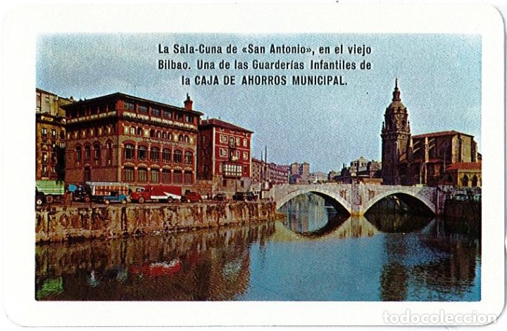 Coleccionismo calendarios: CALENDARIO FOURNIER- CAJA AHORROS MUNICIPAL BILBAO - A&Ntilde;O 1966
