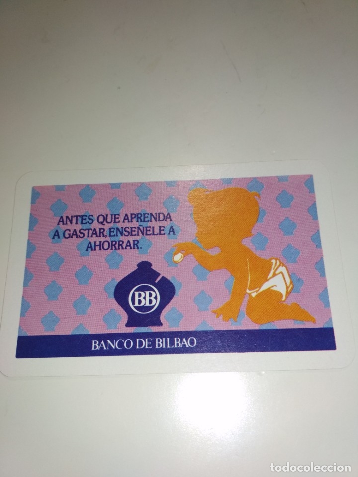 Coleccionismo calendarios: Calendario FOURNIER banco Bilbao 1976