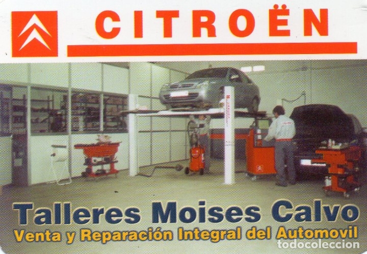 Coleccionismo Calendarios: Calendario de Publicidad 2004 - CITROEN - TALLERES MOISES CALVO