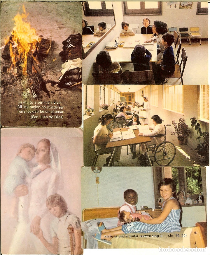 Coleccionismo calendarios: 5 CALENDARIOS PUBLICITARIOS - 1983 - HH. HOSPITALARIAS DEL SAGRADO CORAZ&Oacute;N DE JES&Uacute;S