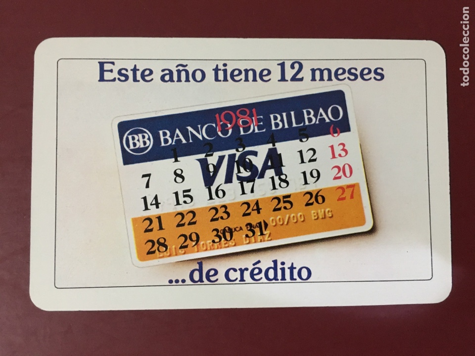 Colecionismo Calend&aacute;rios: Calendario fournier 1981, nuevo