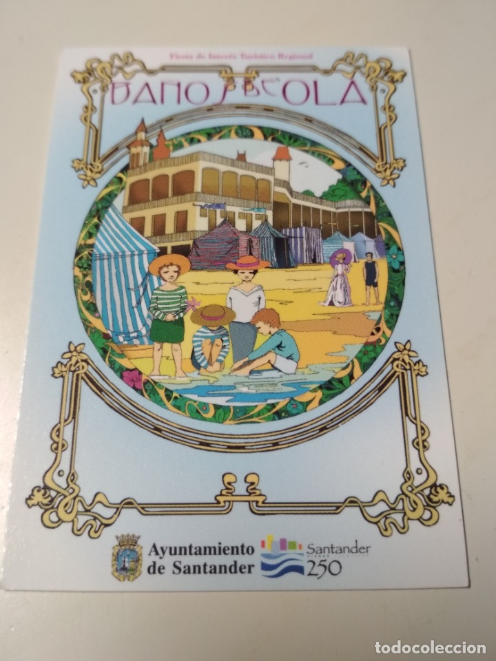 Coleccionismo calendarios: Calendario ayuntamiento de Santander 2005