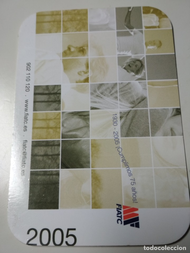 Coleccionismo calendarios: Calendario Fiatc 2005