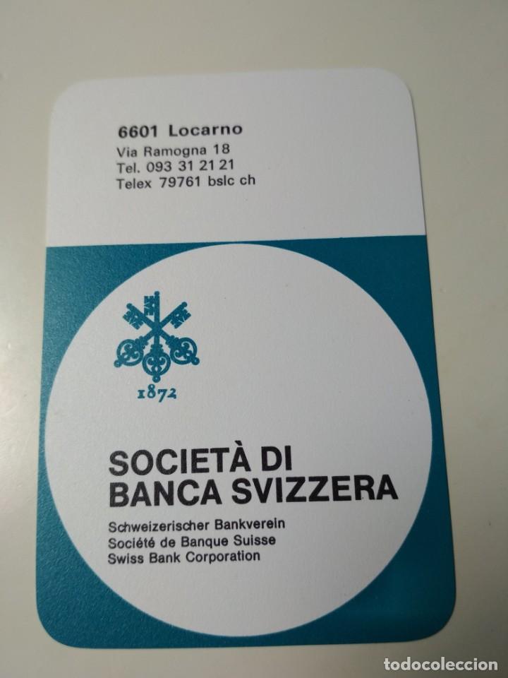 Coleccionismo calendarios: Calendario Societa di banca svizzera 1975