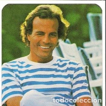Coleccionismo Calendarios: -68514 CALENDARIO CANTANTE JULIO IGLESIAS, A&Ntilde;O 1985, PUBLICITARIO EXTRANJERO BELBRISA