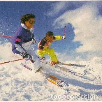Coleccionismo calendarios: -33942 CALENDARIO DEPORTES DE INVIERNO, ESQUI, A&Ntilde;O 1996, CON PUBLICIDAD, SERIE MC 1