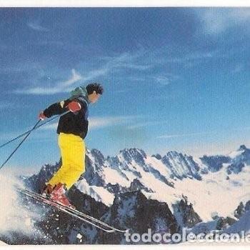 Coleccionismo calendarios: -37655 CALENDARIO ESQUI, A&Ntilde;O 1991, CON PUBLICIDAD, DEPORTES DE INVIERNO, PRECIOSA FOTOGRAFIA