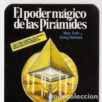 Coleccionismo Calendarios: -55584 CALENDARIO LIBRO EL PODER MAGICO DE LAS PIRAMIDES, A&Ntilde;O 1978, EDICIONES MARTINEZ ROCA