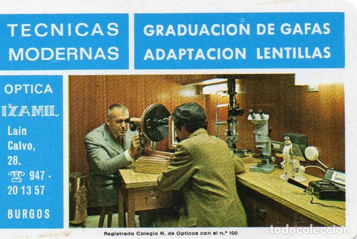 Coleccionismo calendarios: Calendario de Publicidad 1982 - OPTICA IZAMIL
