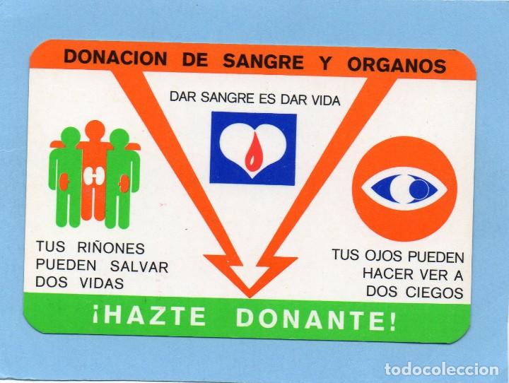 Sammeln von Kalendern: Calendario de Publicidad 1984 - DONACION DE SANGRE Y ORGANOS