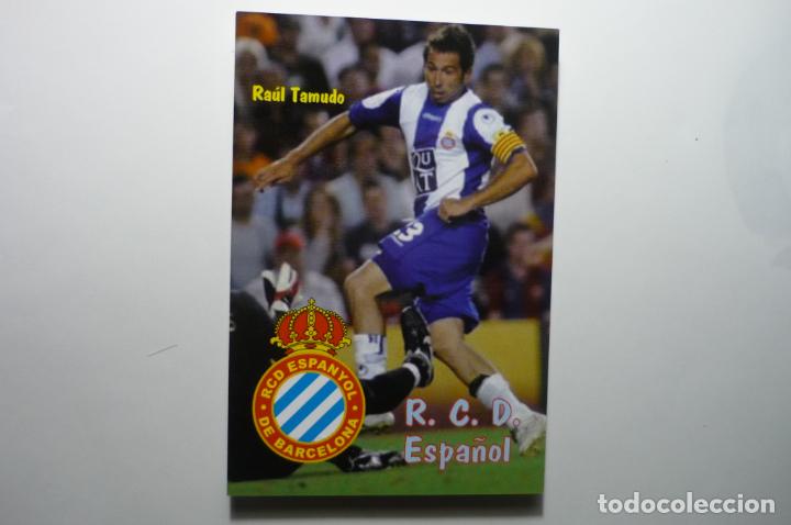 Coleccionismo Calendarios: CALENDARIO FUTBOL TAMUDO R.C.D.ESPA&Ntilde;OL 2008