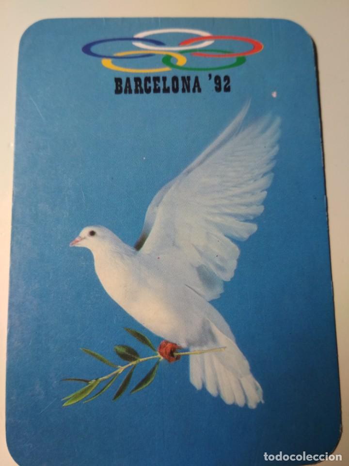 Coleccionismo calendarios: Calendario Barcelona 92