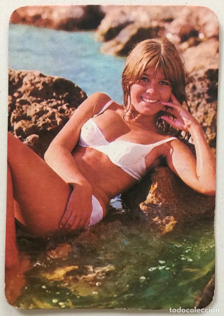 Coleccionismo Calendarios: Calendario A&ntilde;o 1972 - Chica - Bar la C&aacute;tedra - Santander