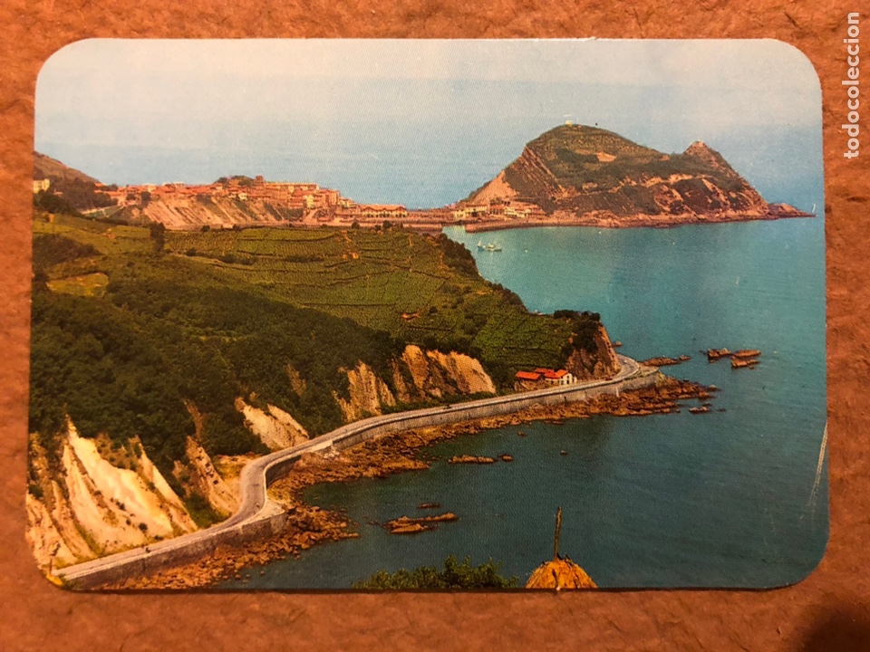 Collectables Calendars: 1. GUETARIA (GUIP&Uacute;ZCOA), VISTA PANOR&Aacute;MICA. CALENDARIO DE BOLSILLO DE 1975. 6,8 x 9,8 Cms.