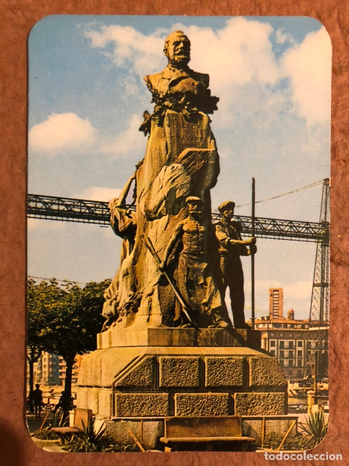 Coleccionismo calendarios: 101. BILBAO, PUENTE COLGANTE. CALENDARIO DE BOLSILLO DE 1976. 6,5 x 10 Cms.