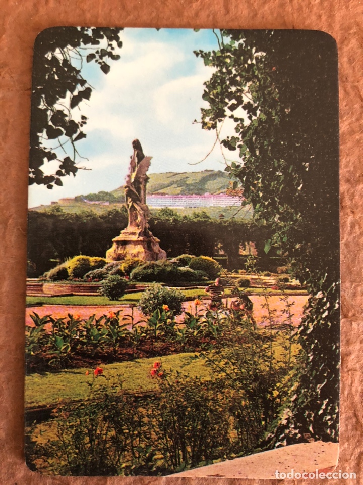 Coleccionismo calendarios: 88. BILBAO, PASEO DE LA P&Eacute;RGOLA EN EL PARQUE. CALENDARIO DE BOLSILLO DE 1978. 6,8 x 9,8 Cms.