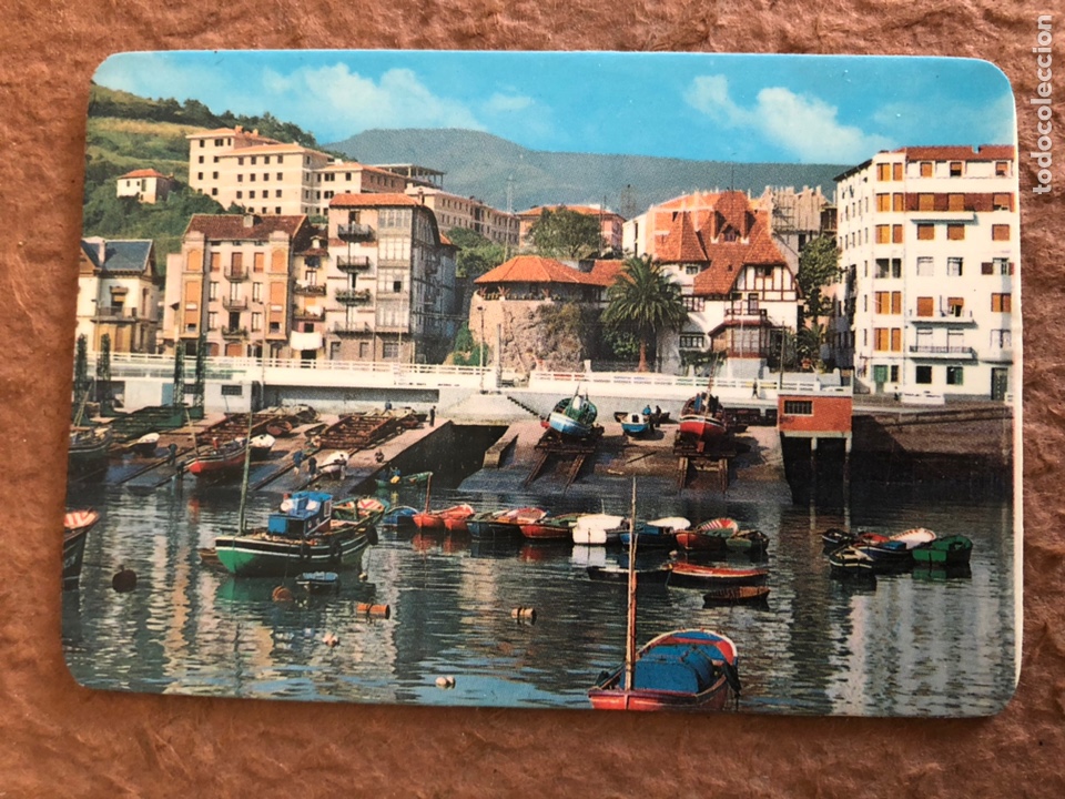 Coleccionismo calendarios: 138. BERMEO, PUERTO VISTA PARCIAL. CALENDARIO DE BOLSILLO DE 1978. 6,8 x 9,8 Cms.