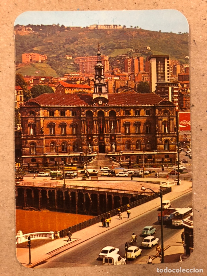 Coleccionismo calendarios: 141. BILBAO, AYUNTAMIENTO. CALENDARIO DE BOLSILLO DE 1976. 6,8 x 9,8 Cms.