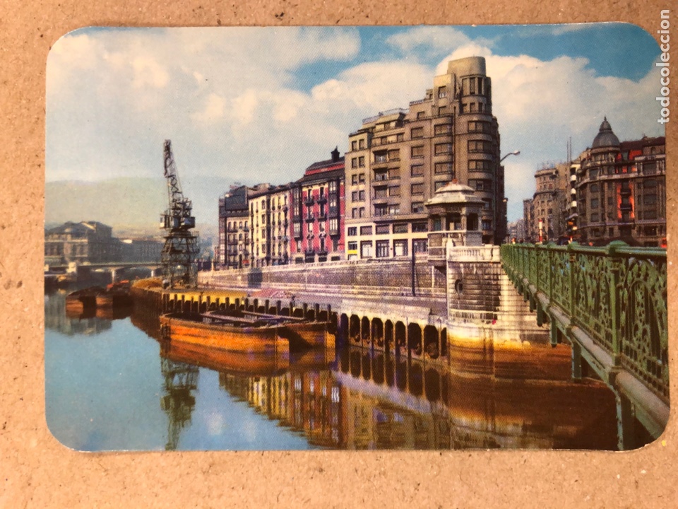 Sammeln von Kalendern: 5. BILBAO, MUELLE DE RIPA. CALENDARIO DE BOLSILLO DE 1976. 6,8 x 9,8 Cms.